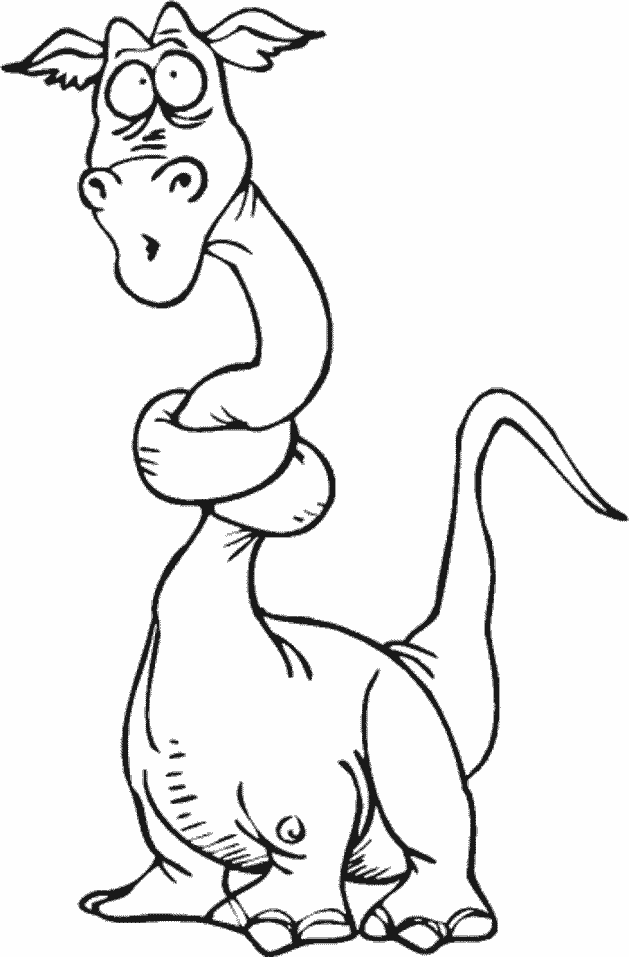 dragon005.gif - Dessins dragon à colorier