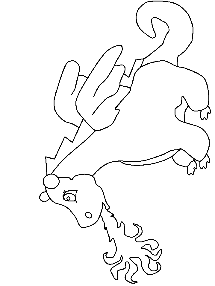 dragon015.gif - Dessins dragon à colorier