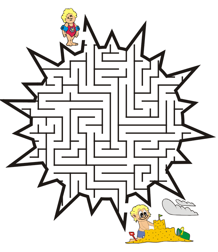 labyrinthe061.gif - Dessins labyrinthe à colorier