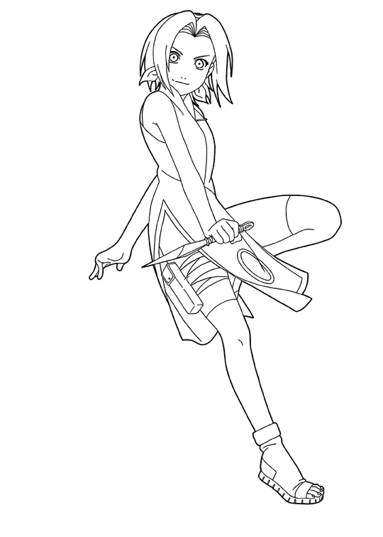 naruto_03.gif - Dessins naruto à colorier