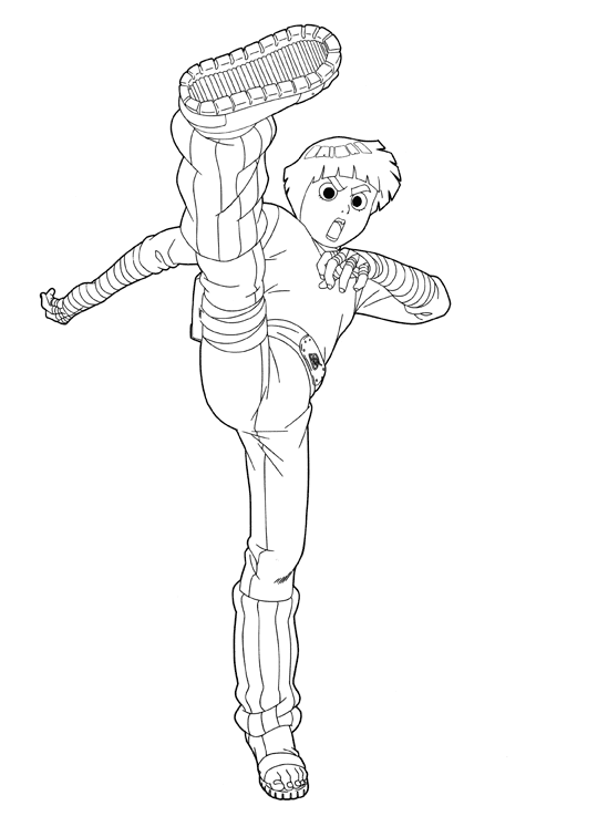naruto_09.gif - Dessins naruto à colorier
