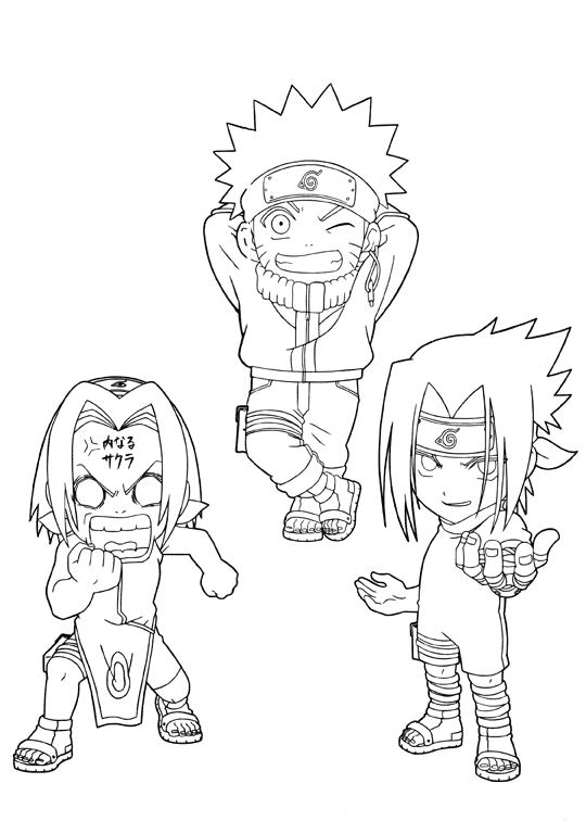 naruto_22.gif - Dessins naruto à colorier