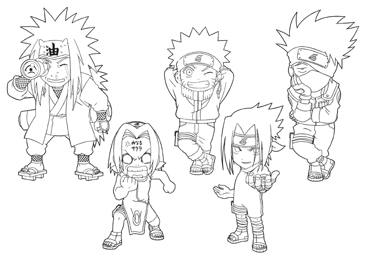 naruto_24.gif - Dessins naruto à colorier