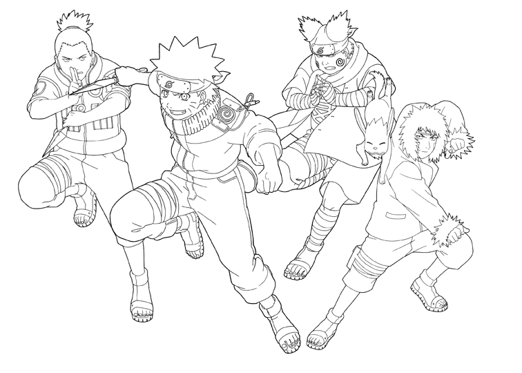 naruto_27.gif - Dessins naruto à colorier