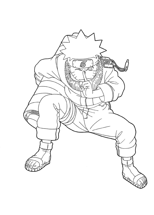 naruto_29.gif - Dessins naruto à colorier