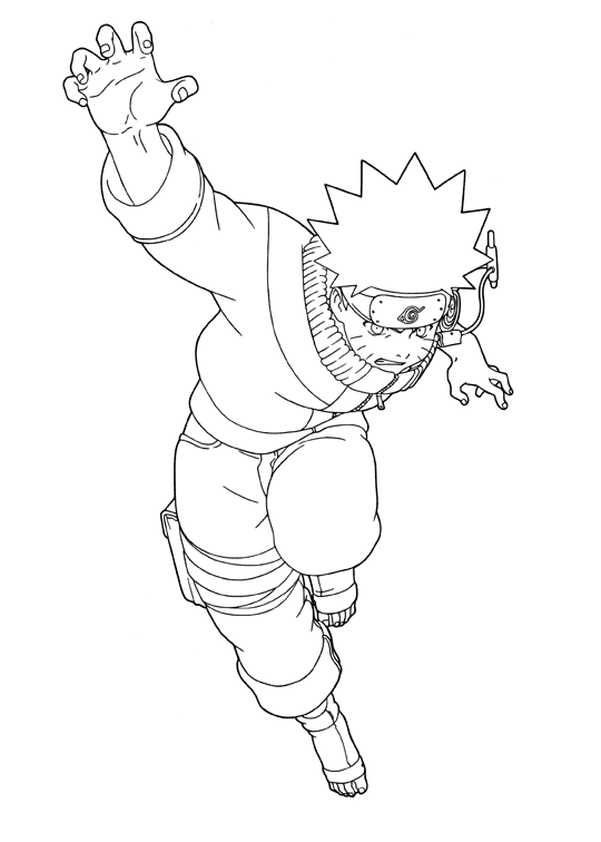 naruto_30.gif - Dessins naruto à colorier