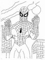 Dessins à colorier gratuits spiderman