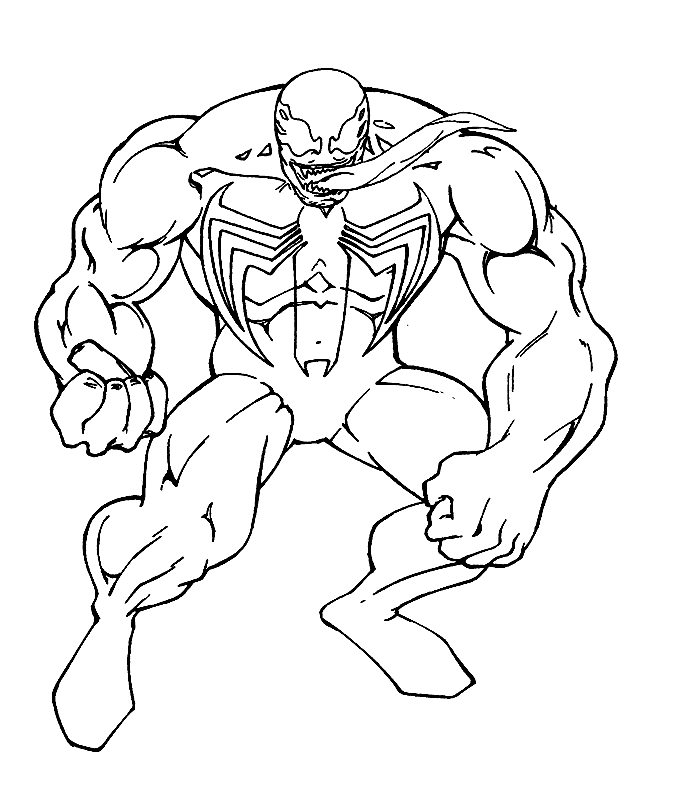 spiderman_01.gif - Dessins spiderman à colorier