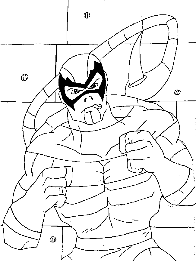 spiderman_13.gif - Dessins spiderman à colorier