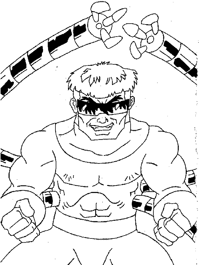 spiderman_18.gif - Dessins spiderman à colorier